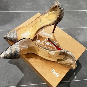 Christian Louboutin Glitter Toe